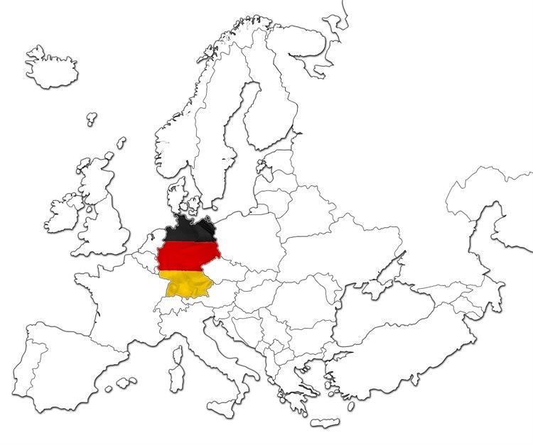 Tyskland kart