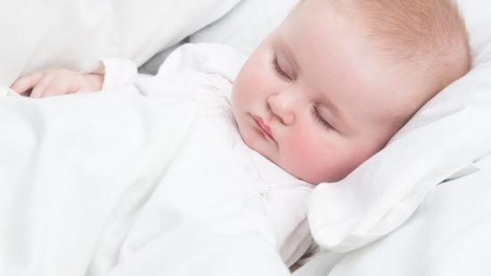 Baby som sover