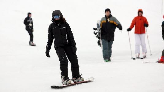 snowboard