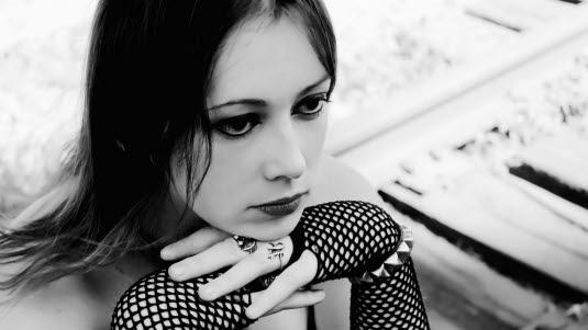Goth, ung jente
