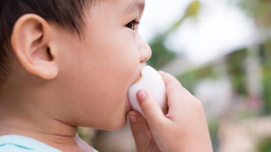 Egg hjelper på barn vekst