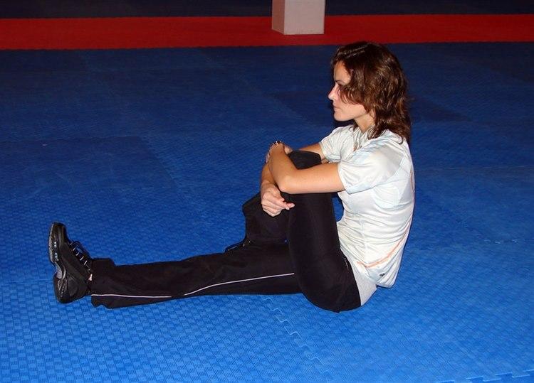 Tøyning av setemuskulatur