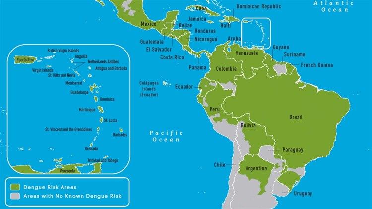 Dengue, utbredelse, Amerika.jpg