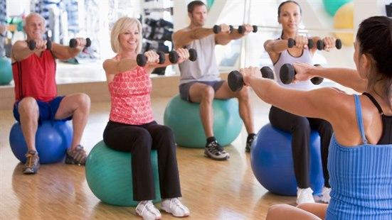 Overgangsalder, trening