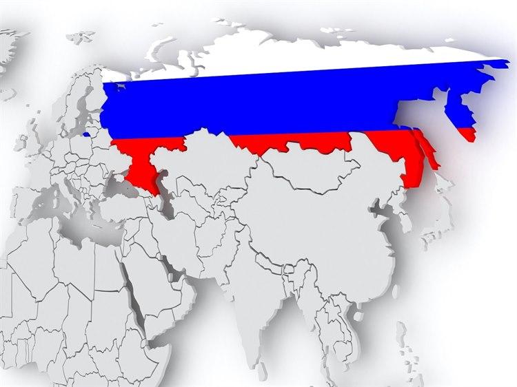 Russland kart